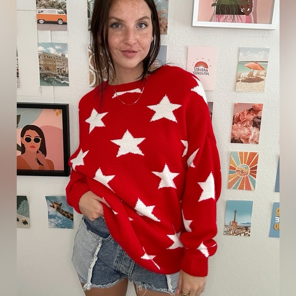 Boohoo Sweaters - Star Sweater